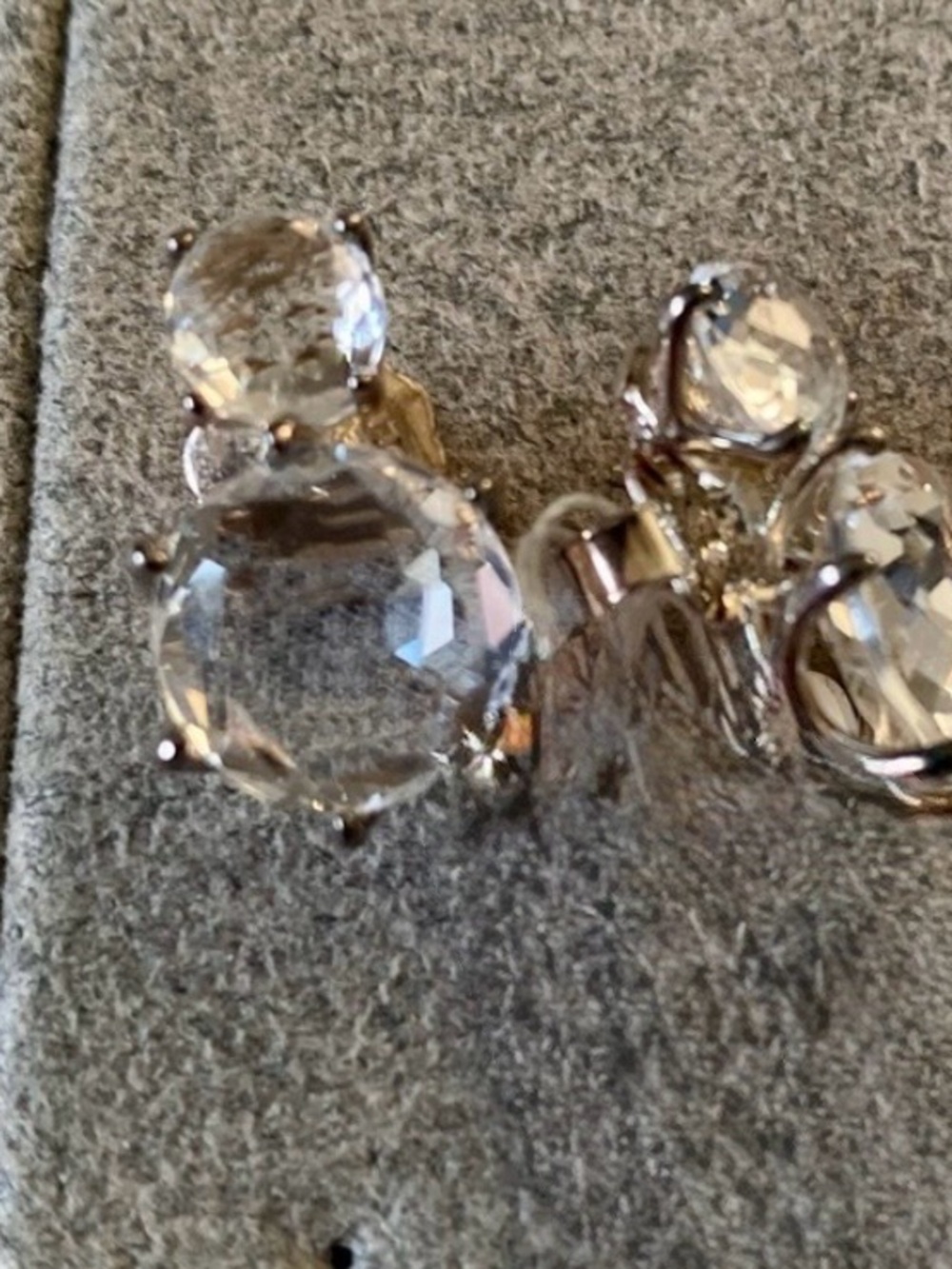 IPPOLITA Rock Candy 2-Stone Post Earrings in Clear Quartz Double Drop in  Silver - Picture 3 of 4